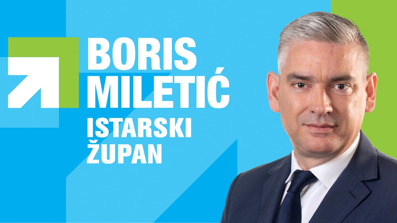 Istarski župan Boris Miletić objavio kandidaturu za drugi mandat: Moramo ujediniti snage kako bi Istra i nadalje bila sigurna i perspektivna