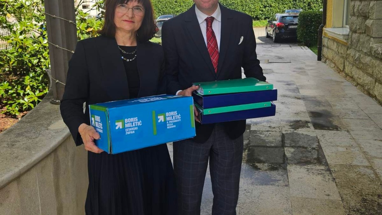 Župan Boris Miletić prvi predao kandidaturu i potpise za nezavisnu listu